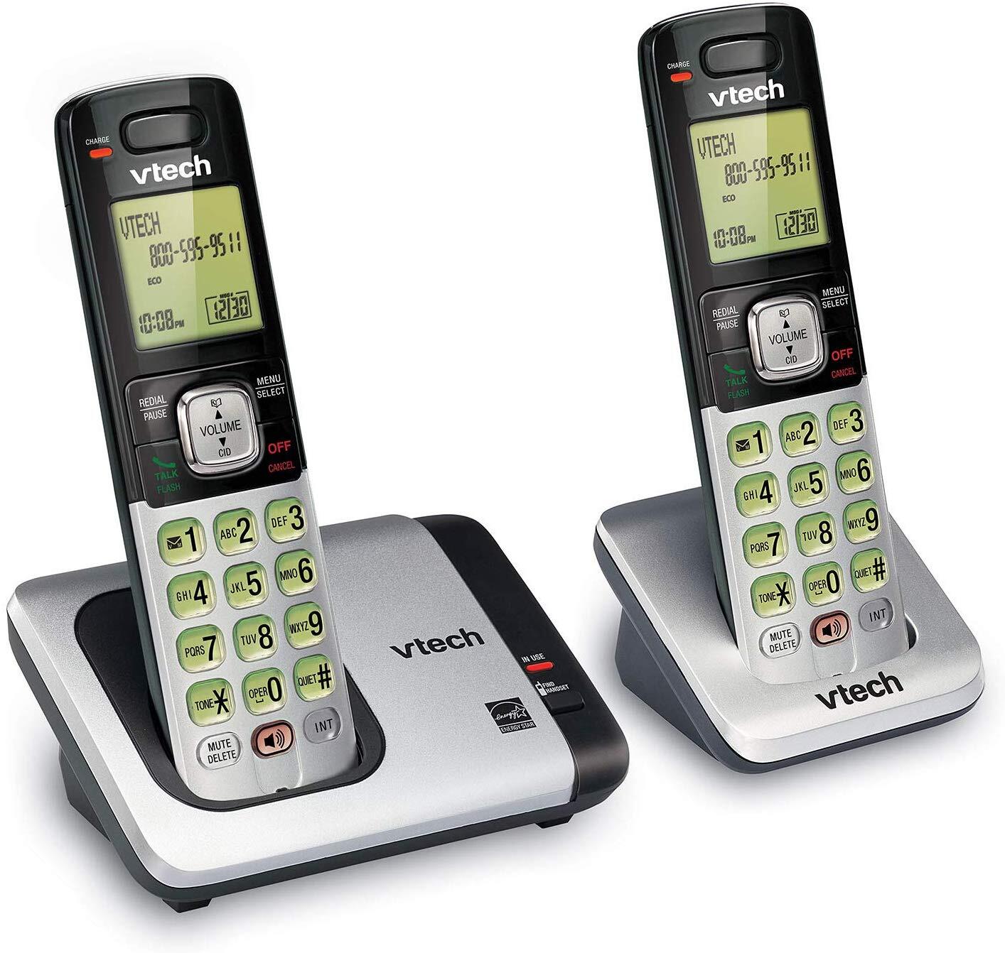 VTech CS6719 DECT 6.0 Cordless Phone with ATA Adapter Included