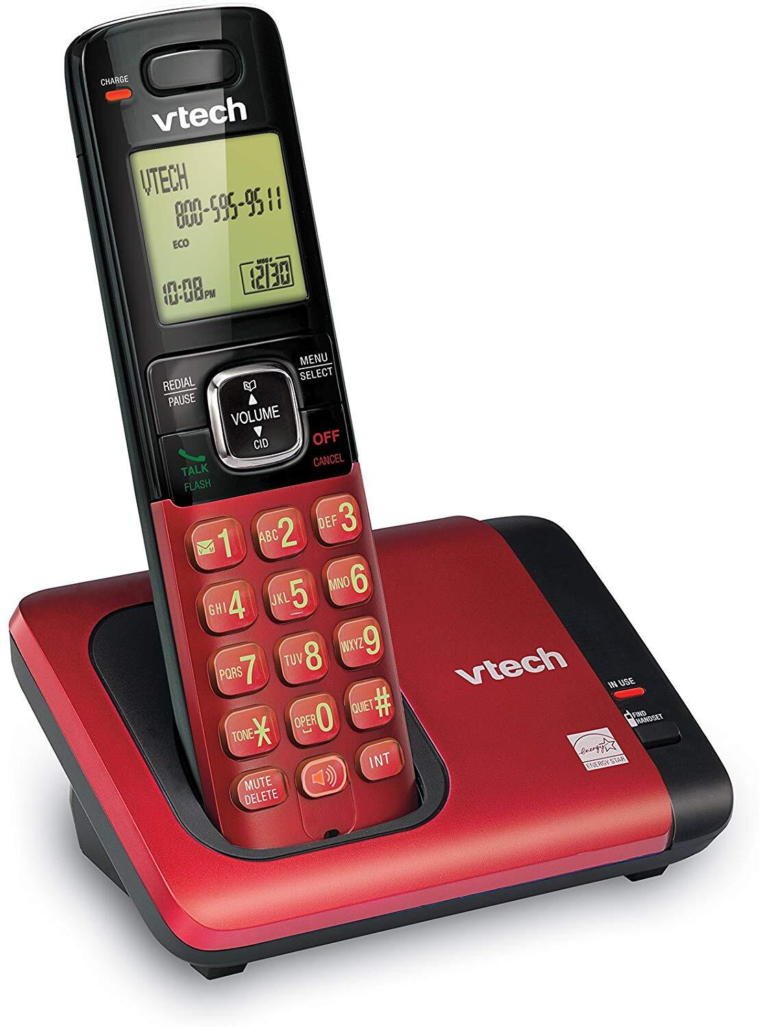 VTech CS6719 DECT 6.0 Cordless Phone with ATA Adapter Included