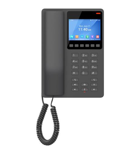 Grandstream GHP-631W 2-Line Hotel WiFi Phone (Black)