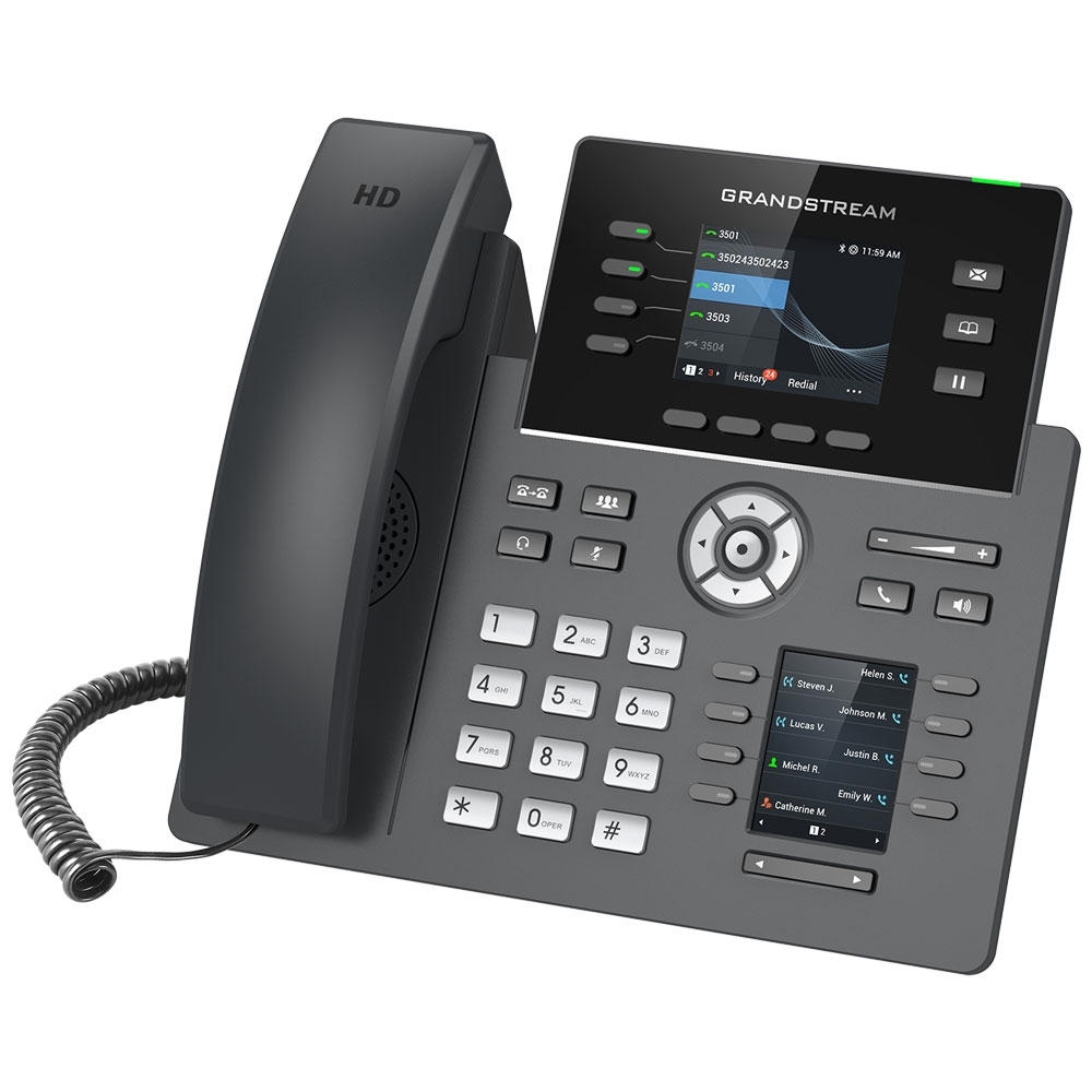 Grandstream GRP-2614 4-Line Wired+WiFi+Bluetooth Phone