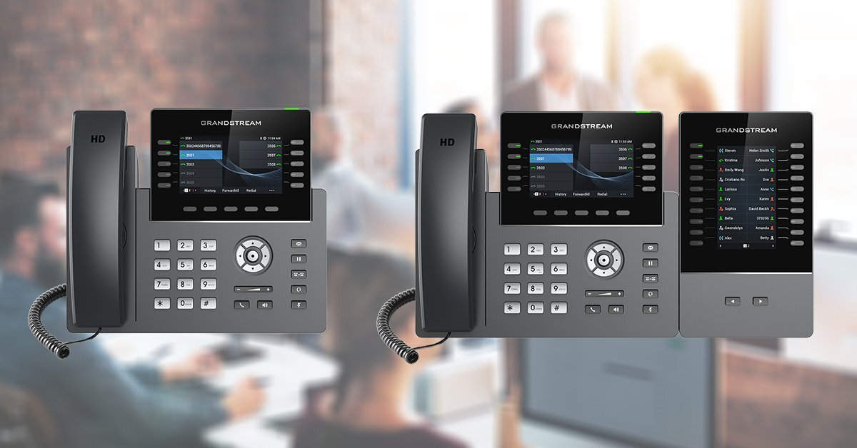 Grandstream GRP-2615 10-Line Wired+WiFi+Bluetooth Phone
