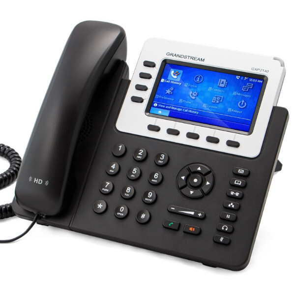 Grandstream GXP-2140 3-Line POE Wired Phone