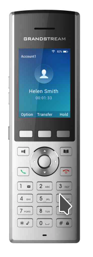 Grandstream WP820 1-Line WiFi Phone